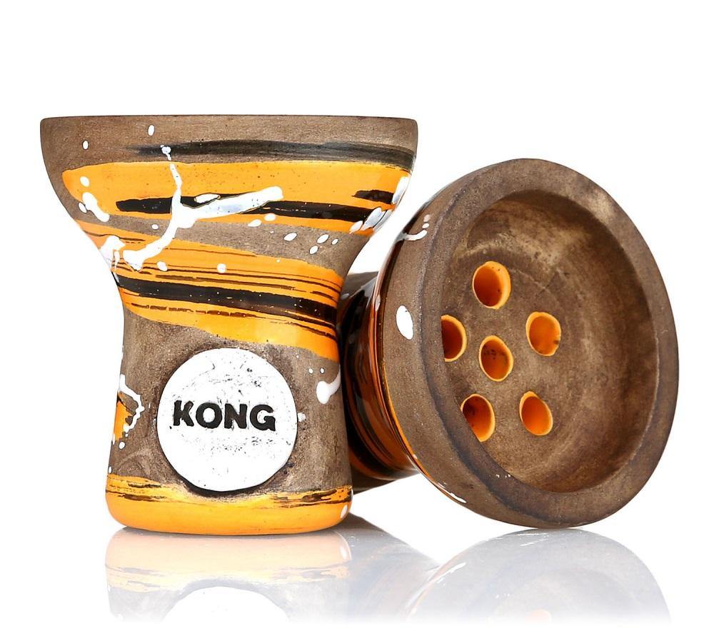 Kong Turkish Boy Space Glazed Bowl -  Orange