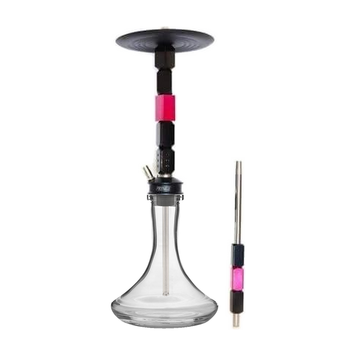 Prince Coco X1 Black Pink with glass base