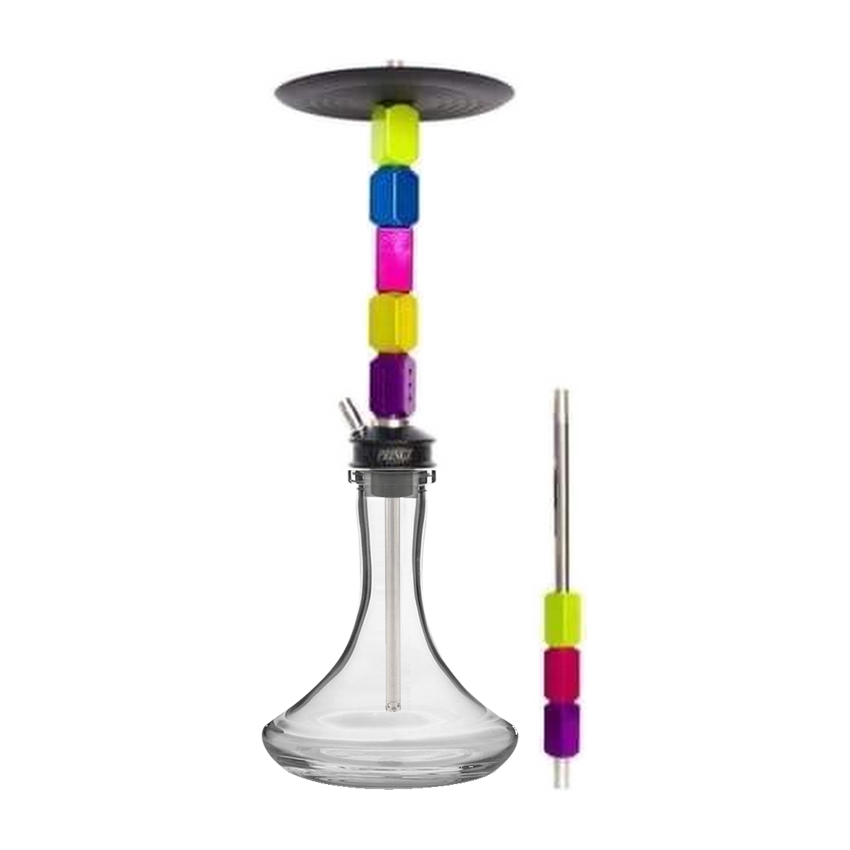 Prince Coco X1 Multi Colour with glass base