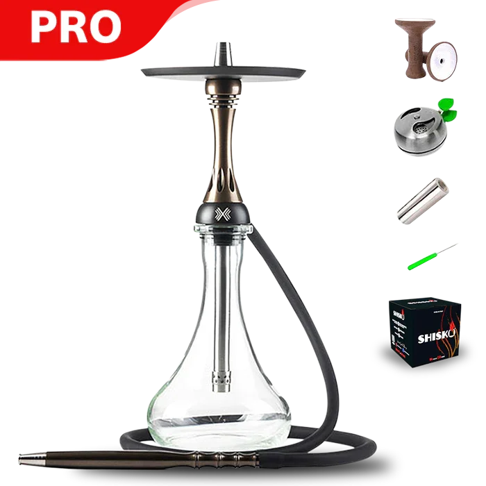 Alpha Hookah X 套装 - 青铜色