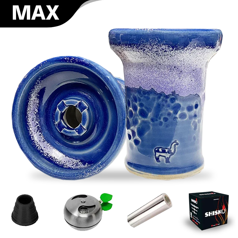 Alpaca Rook Thick Boyz Bowl - Blusey Moon Rocks