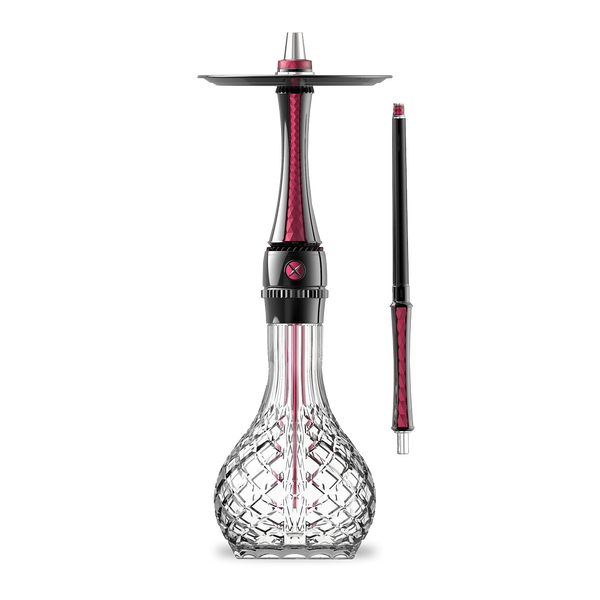 Maxx Royal Screw System Hookah- Ruby Black - Hookah Shisha - UK - black ...