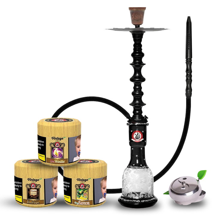 Starbuzz Wood Line Challenger Shisha Bundle