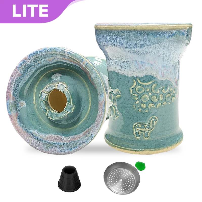 Alpaca Rook Thick Boyz Bowl - Aqua Reptil