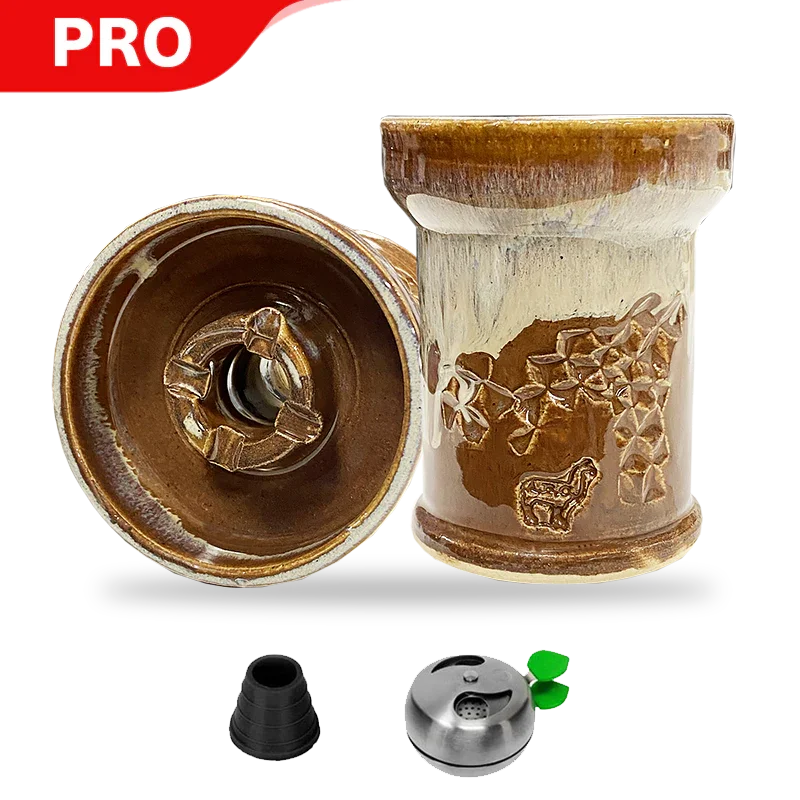 Alpaca Rook Thick Boyz Bowl - Brown Drippy Sand