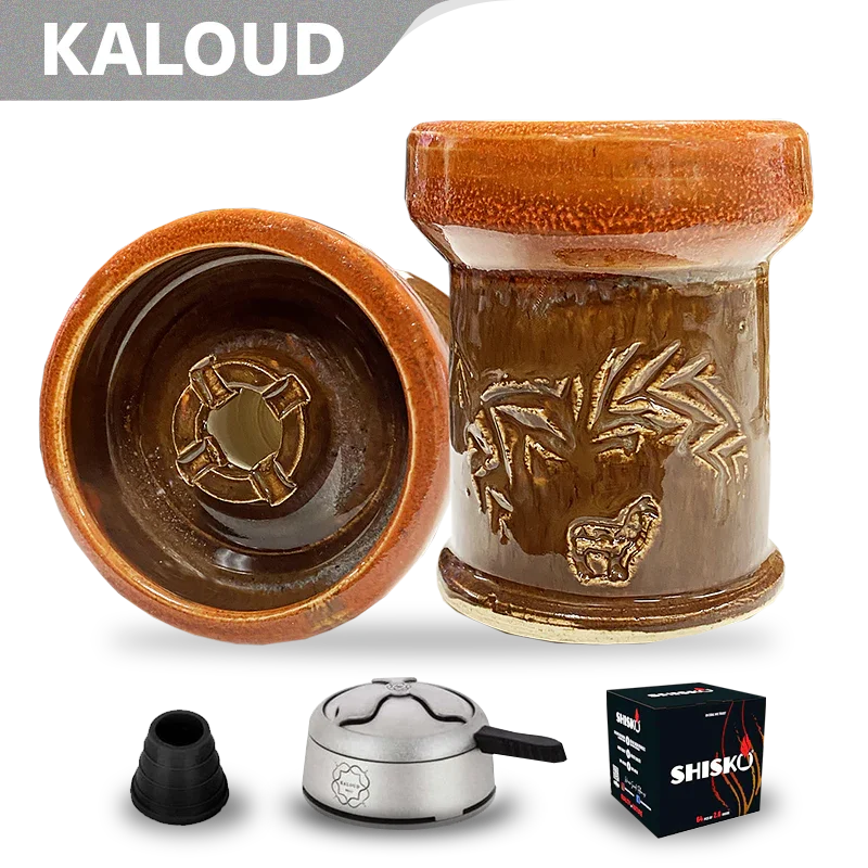 Alpaca Rook Thick Boyz Bowl - Lava Waves