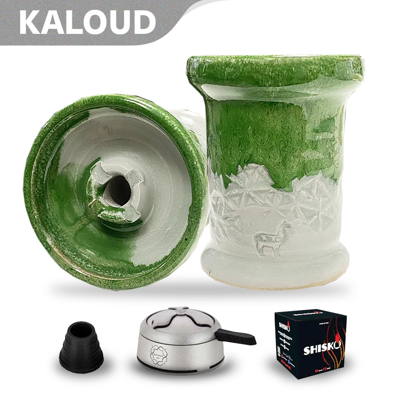 Cuenco Thick Boyz de Alpaca Rook - Copos de nieve blancos de slime