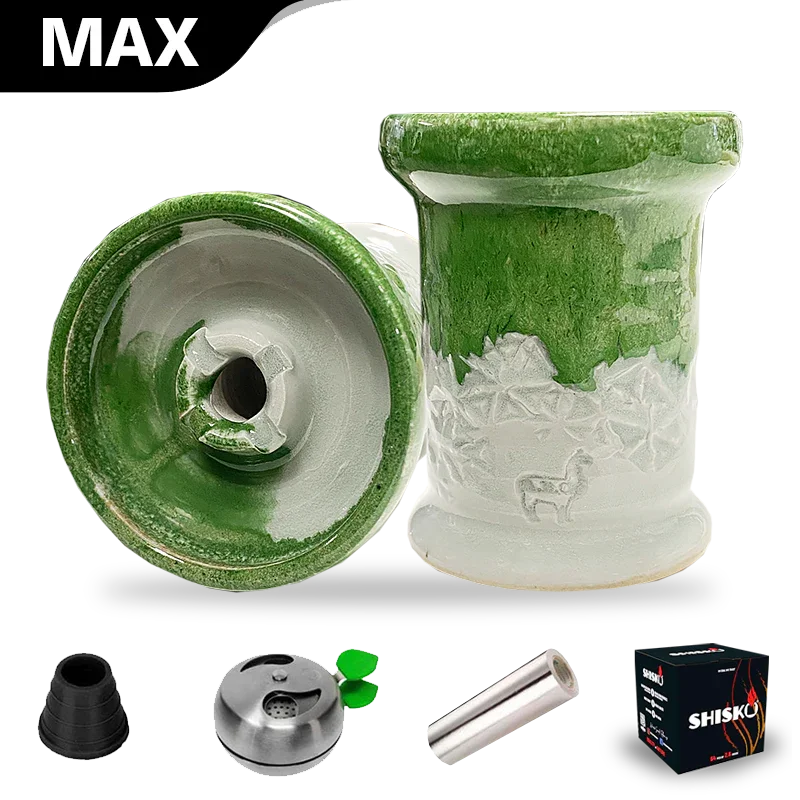 Cuenco Thick Boyz de Alpaca Rook - Copos de nieve blancos de slime