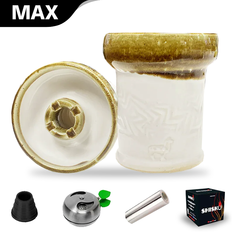 Cuenco Alpaca Rook Thick Boyz - Iluminación Caramelo Blanco