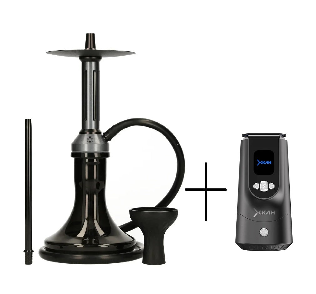 XKAH Pro Electronic Head + El Badia Fusion Hookah