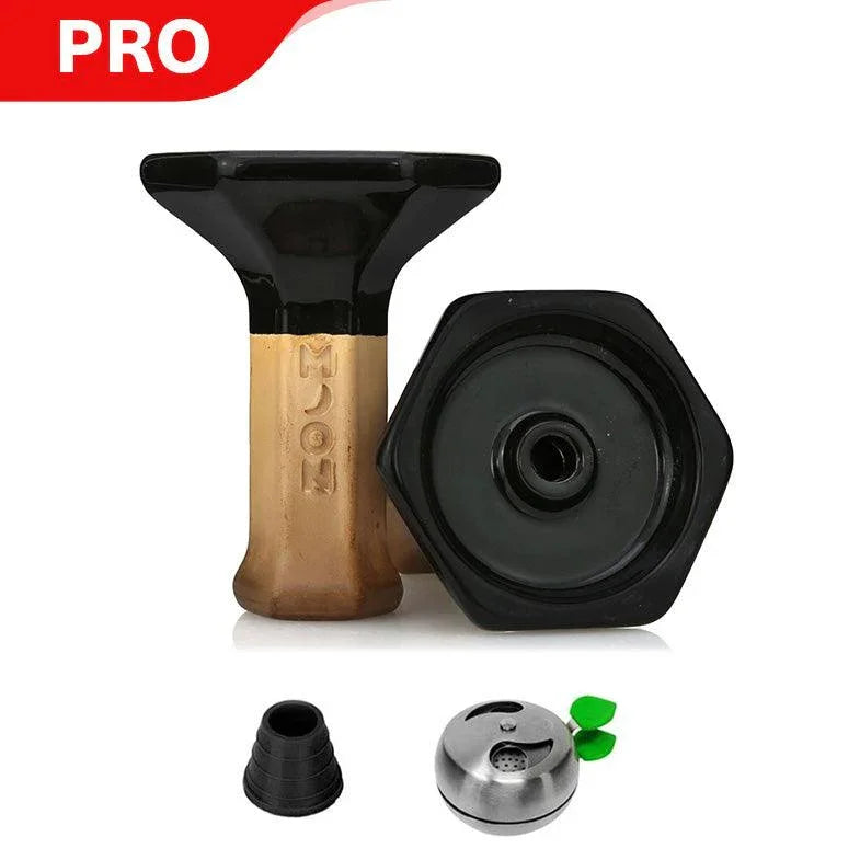 Moon Grand Phunnel Bowl - Black - shishagear - UK Shisha Hookah Black Friday