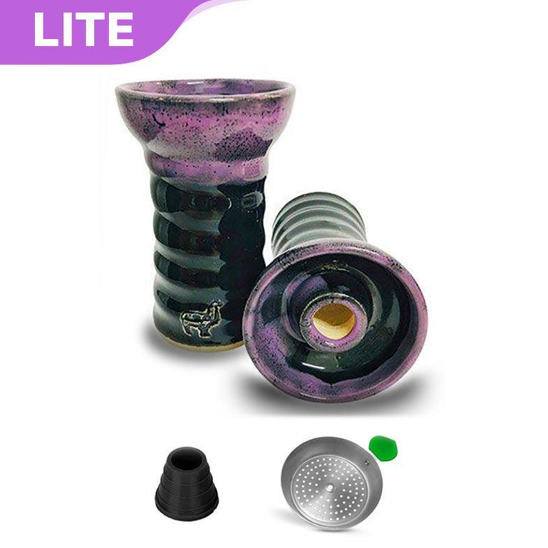 Alpaca Suri V2 Bowl - Purple&#39;ish Black - shishagear - UK Shisha Hookah Black Friday