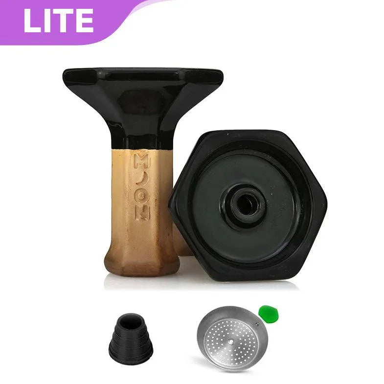 Moon Grand Phunnel Bowl - Black - shishagear - UK Shisha Hookah Black Friday