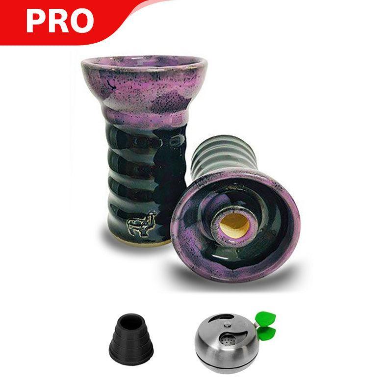 Alpaca Suri V2 Bowl - Purple&#39;ish Black - shishagear - UK Shisha Hookah Black Friday