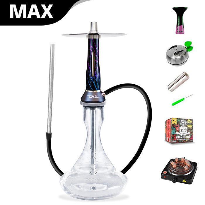Nova Smoke Split Hookah - Black Space - shishagear - UK Shisha Hookah Black Friday