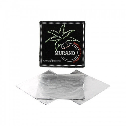 Shishagear 50 Pre Cut Square Thick Foil Paper Sheets For Bowls Heads - shishagear london uk