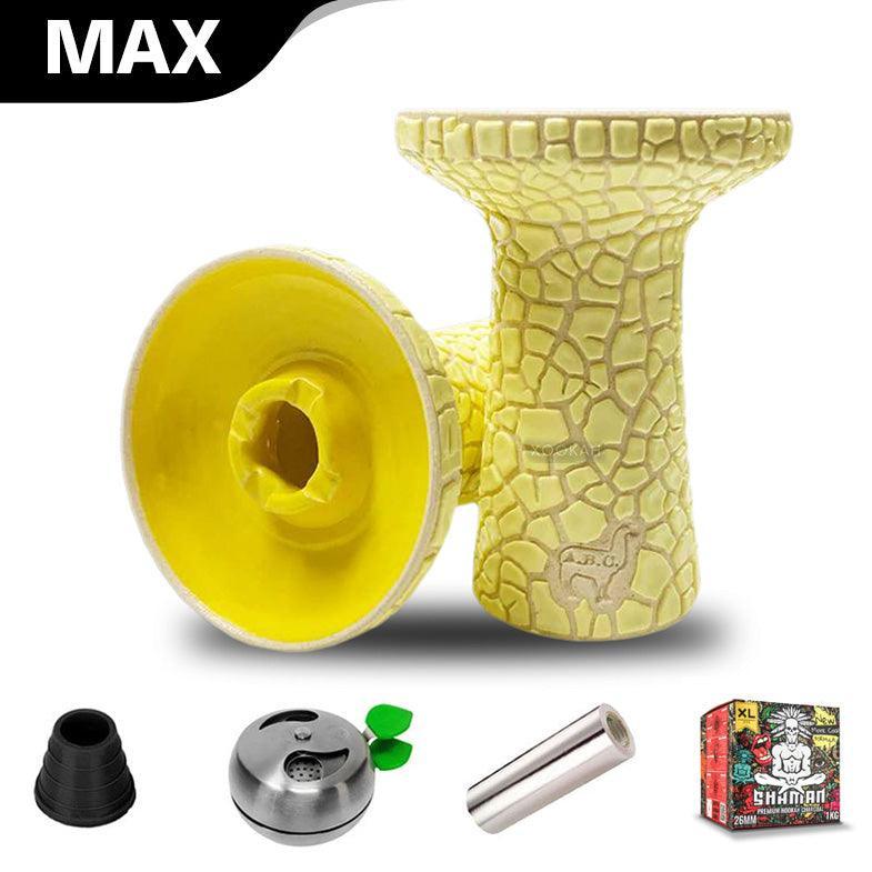 Alpaca Special Edition EKUA V2 Rook - Yellow - shishagear - UK Shisha Hookah Black Friday
