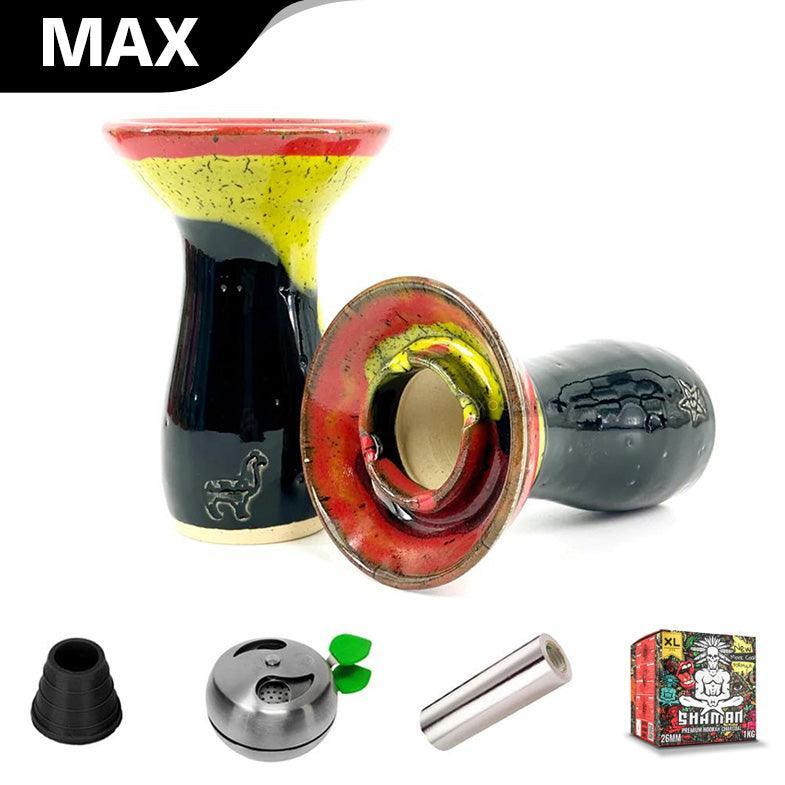 Alpaca Bambino V2 Bowl - Toxic Gamma - shishagear - UK Shisha Hookah Black Friday