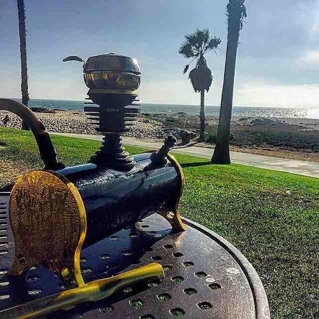 Apple on Top TableTop Shisha GOLD - shishagear london uk