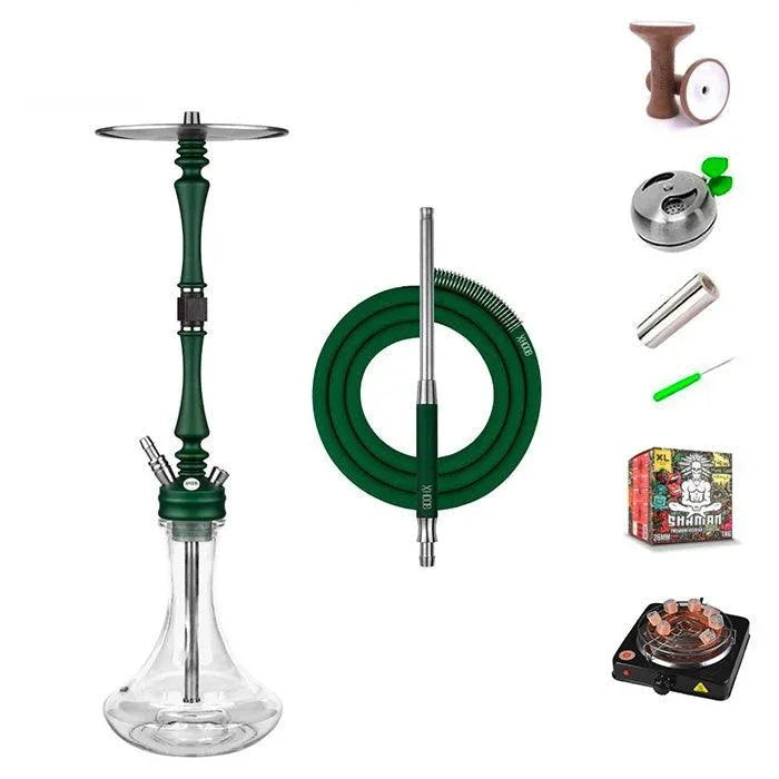 Hoob Mars Hookah - British Racing Green