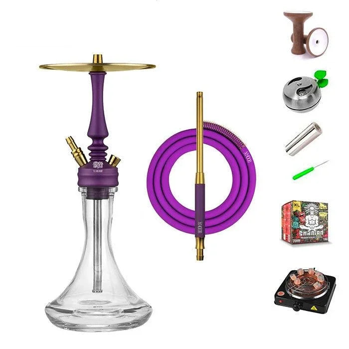 Hoob Mars Mini Hookah - Royal Purple