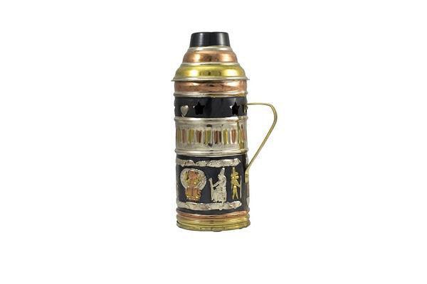 Shishagear Egyptian Shisha Wind Cover Gold Black - shishagear - UK Shisha Hookah Black Friday