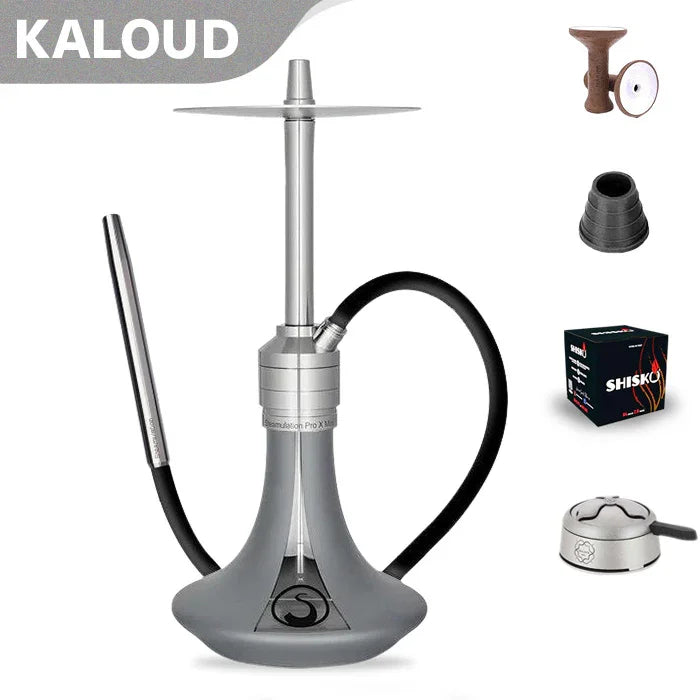 Steamulation Pro X Mini Hookah - Graphite