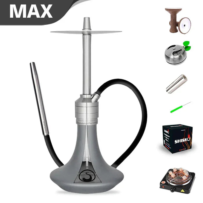 Steamulation Pro X Mini Hookah - Graphite