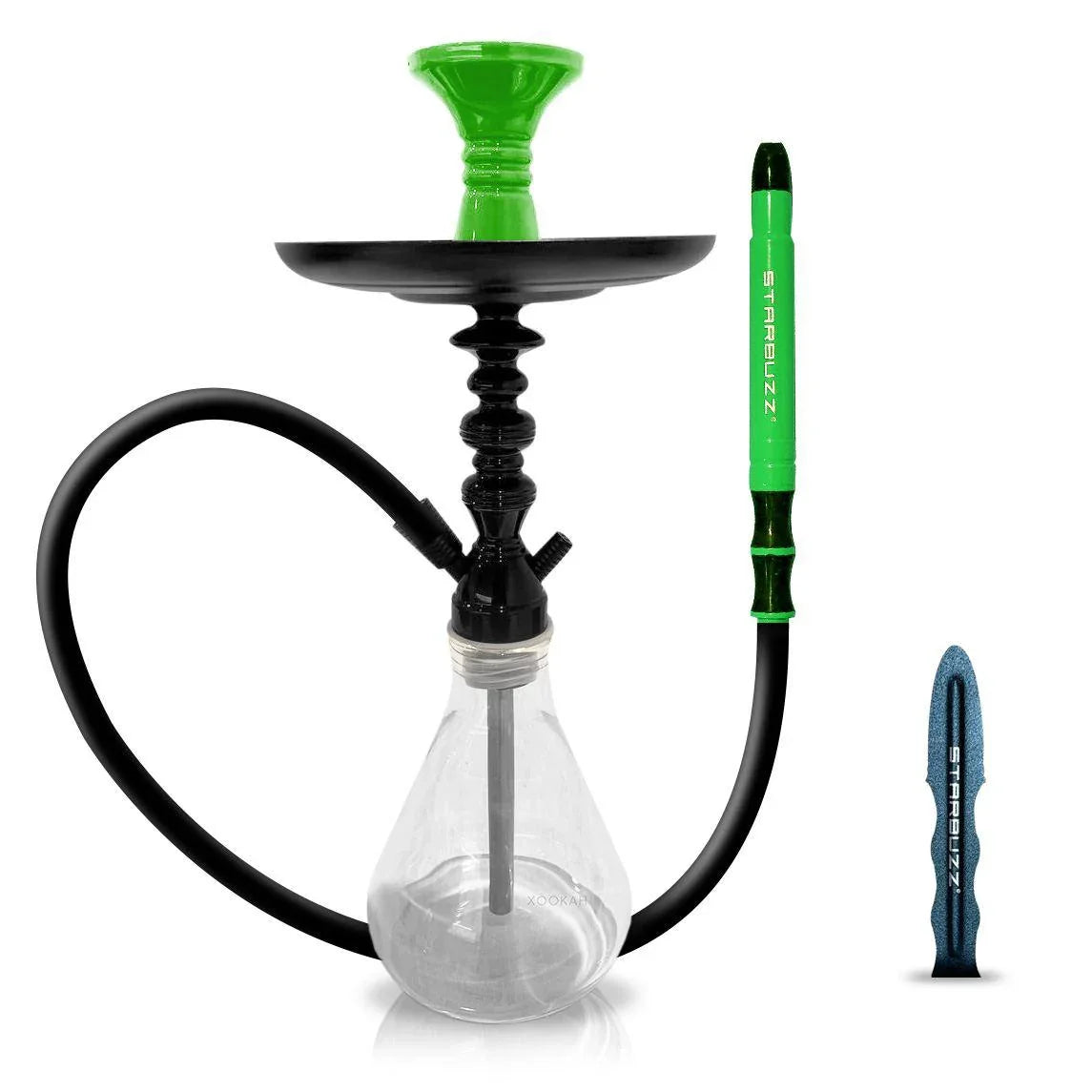 Starbuzz Mini USA Hookah - HULK Black / Green - shishagear - UK Shisha Hookah Black Friday