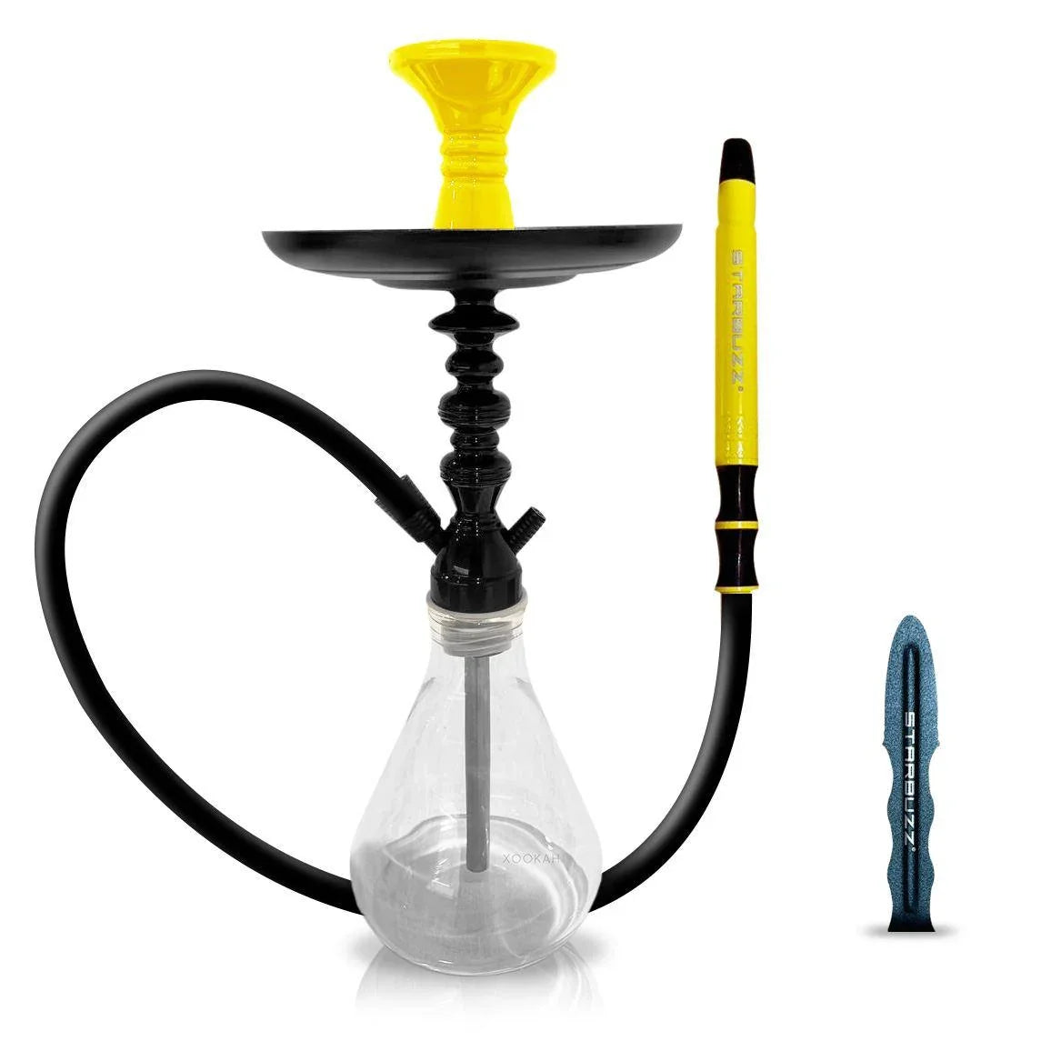 Starbuzz Mini USA Hookah - Black/Yellow - shishagear - UK Shisha Hookah Black Friday