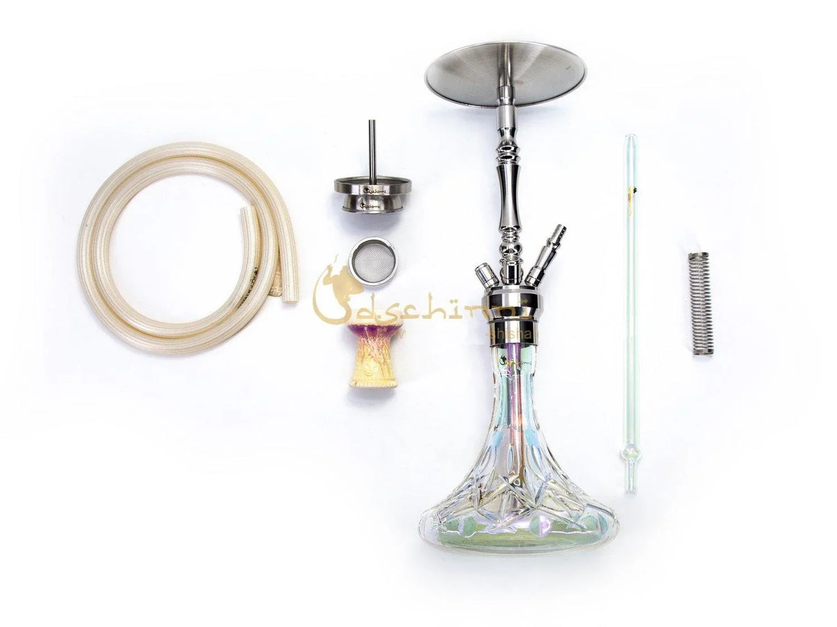 Shisha Set Dschinni Mio Chrome Venom Hookah Set (Rainbow) - Hookah Shisha - UK ...