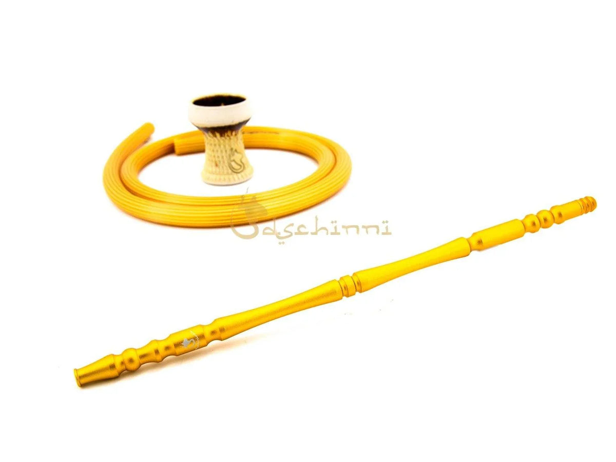 Dschinni Transformer Gold Set + Fireclay Nero Marron - shishagear - UK Shisha Hookah Black Friday