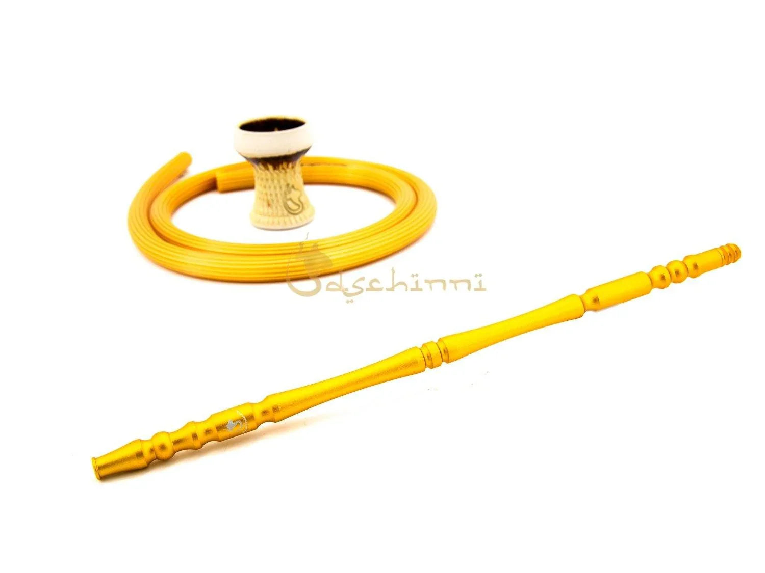 Dschinni Transformer Gold Set + Fireclay Nero Marron - shishagear - UK Shisha Hookah Black Friday