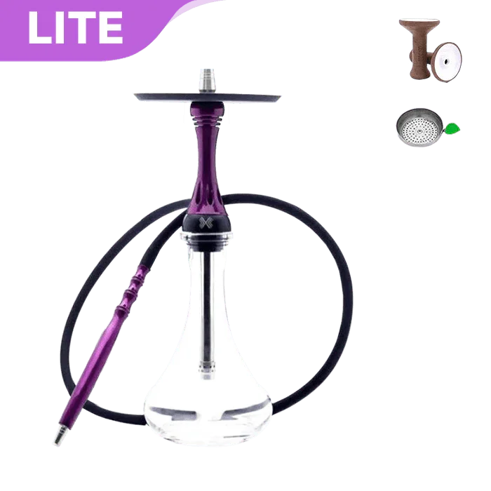 Alpha Hookah X Set - Purple - shishagear - UK Shisha Hookah