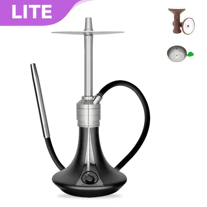 Steamulation Pro X Mini Hookah - Black Matt