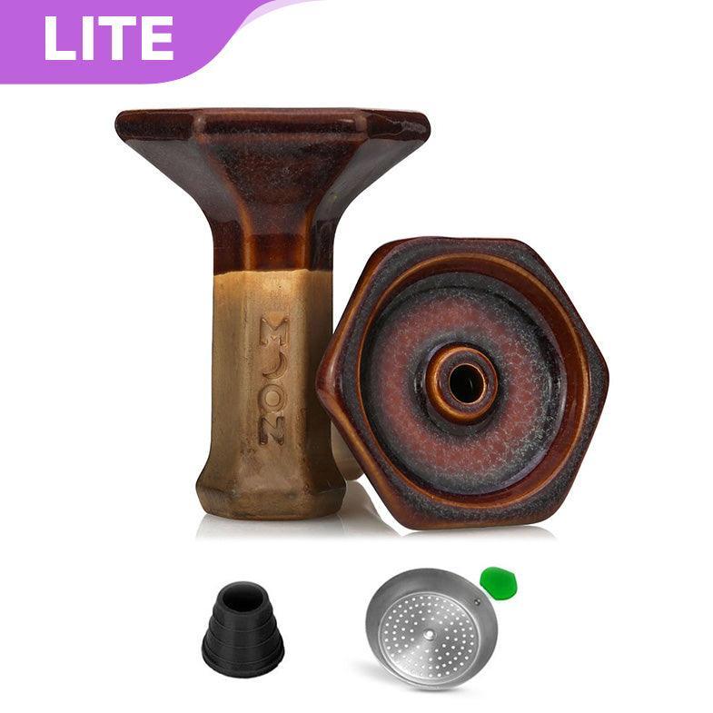 Moon Grand Phunnel Bowl - Brown Honey - shishagear - UK Shisha Hookah Black Friday