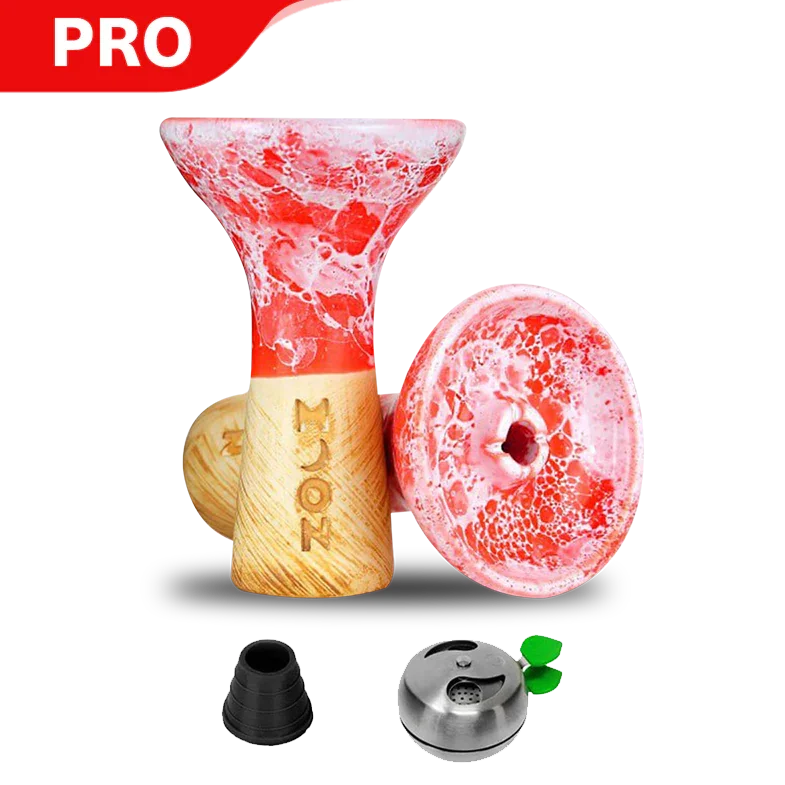 Moon Phunnel Bowl - Marble Red