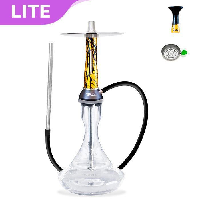 Nova Smoke Split Hookah - Gold Black - shishagear - UK Shisha Hookah Black Friday