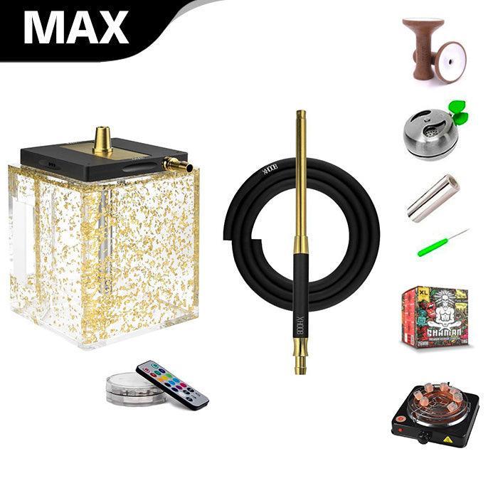 Hoob Atom Hookah - C Black - shishagear - UK Shisha Hookah Black Friday