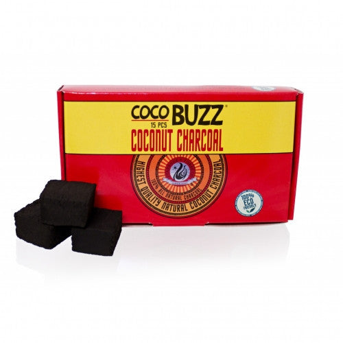 Starbuzz Cocobuzz 1.0 Natural Coconut Shisha Charcoal 15pcs - shishagear london uk
