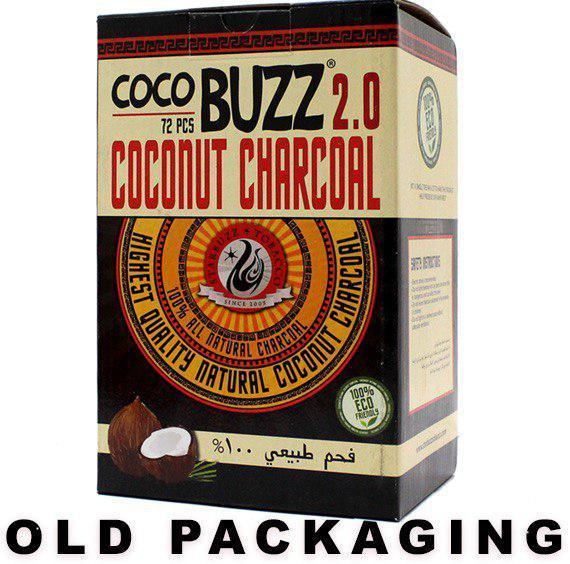 Starbuzz Cocobuzz 2.0 Natural Coconut Shisha Charcoal - shishagear - UK Shisha Hookah Black Friday