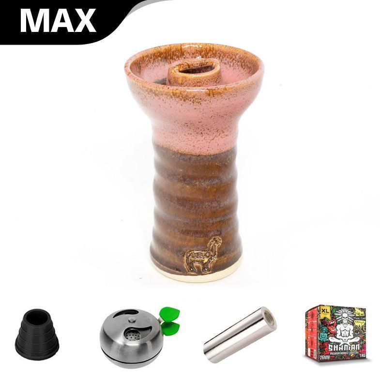 Alpaca Predator Bowl - Pink Chocolate - shishagear - UK Shisha Hookah Black Friday