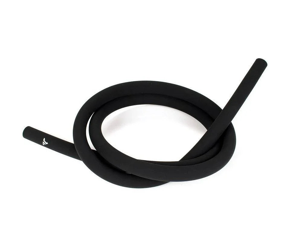 Aeon VYRO Soft Touch Silicone Hose Black - shishagear - UK
