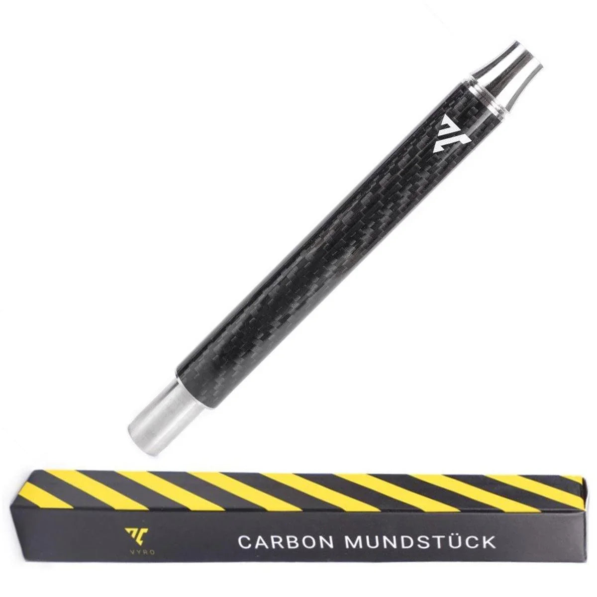 Aeon Vyro 17cm Carbon Mouthpiece - shishagear - UK Shisha Hookah
