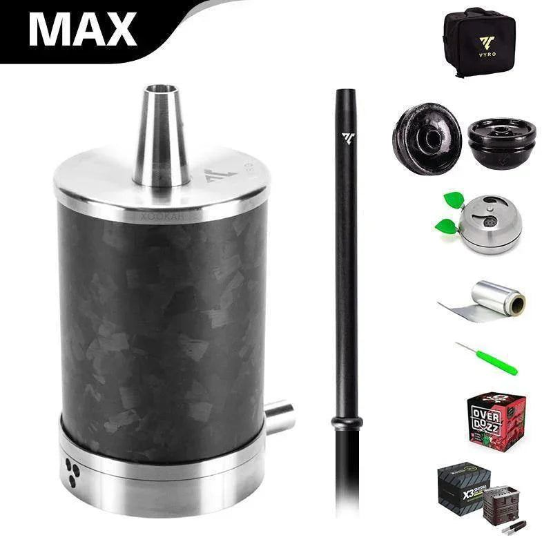 Aeon Vyro One V2 - Carbon Forged Matt - shishagear - UK Shisha Hookah Black Friday