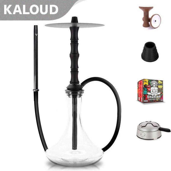 Vyro Versa with V1 Black Sleeve &amp; Blow Off Hookah Set - Black - shishagear - UK Shisha Hookah