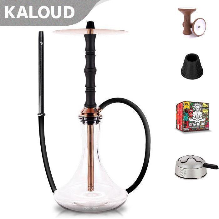 Vyro Versa with V1 Black Sleeve & Blow Off Hookah Set - Rose - shishagear - UK Shisha Hookah