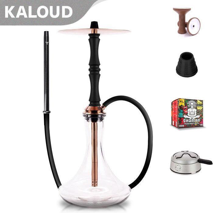 Vyro Versa with V3 Black Sleeve & Blow Off Hookah Set - Rose - shishagear - UK Shisha Hookah