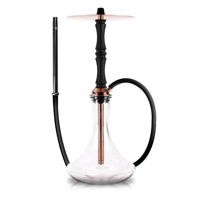Vyro Versa with V3 Black Sleeve &amp; Blow Off Hookah Set - Rose - shishagear - UK Shisha Hookah
