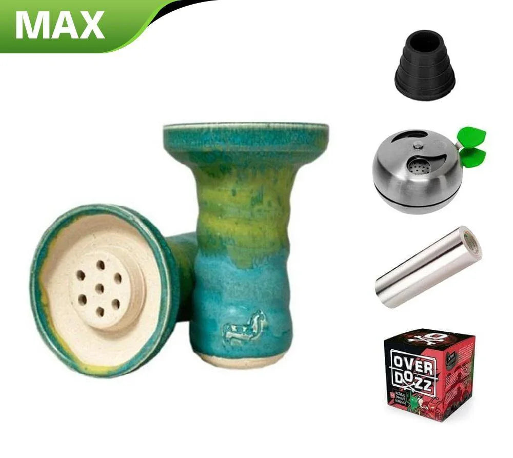 Alpaca Apache Bowl - Unglazed Chameleon - shishagear - UK